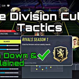 FIFA 22 Elite Division Custom Tactics Broken Down & Explained!