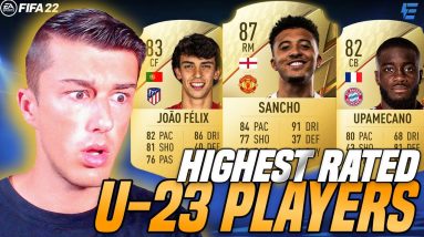 FIFA 22 HIGHEST RATED YOUNG PLAYERS! (TOP 15)