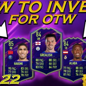FIFA 22 | HOW TO INVEST FOR OTW PROMO AND 5X YOUR COINS