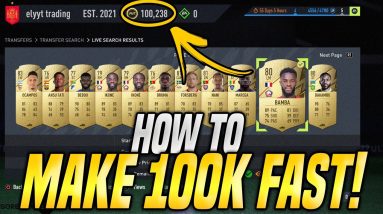 FIFA 22 HOW TO MAKE 100K FAST! (BUDGET TRADING TIPS)