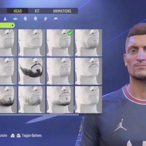 FIFA 22 How to make Marco Verratti Pro Clubs Look alike