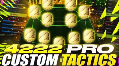 FIFA 22 INSANE *PRO* OP 4222 CUSTOM TACTICS - FIFA 22 ULTIMATE TEAM