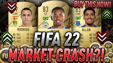 MAKE 250K TONIGHT IN THE FIFA 22 MARKET CRASH! HOW TO MAKE COINS ON FIFA 22! FIFA 22 TRADING TIPS!