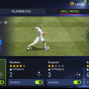 FIFA 22 Mobile Game | All Skill Moves Demo | How to Unlock/ Buy Skill Moves