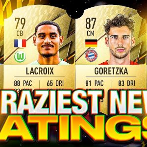 FIFA 22 Most Shocking New Player Ratings!