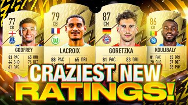 FIFA 22 Most Shocking New Player Ratings!