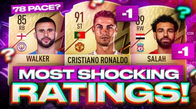 FIFA 22 Most Shocking Player Ratings!
