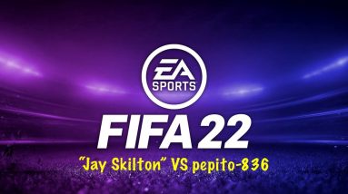 FIFA 22 ONLINE FRIENDLIES PS4 "Jay Skilton" 72% POSSESSION VS pepito-836