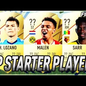 FIFA 22 POTENTAILLY OP STARTER PLAYERS PREDICTIONS!!