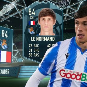 FIFA 22 POTM LE NORMAND PLAYER REVIEW | 42 AGILITYYYYY 😂