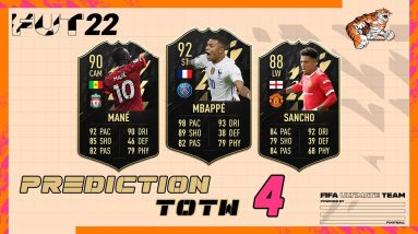 FIFA 22: Predictions Team of the Week 4