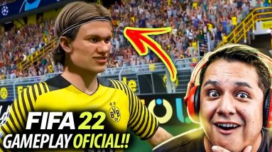 FIFA 22 - PRIMEIRA GAMEPLAY OFICIAL!! 👀🔥