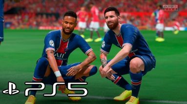 FIFA 22 PS5 - Manchester United vs Paris Saint Germain | PS5 Gameplay