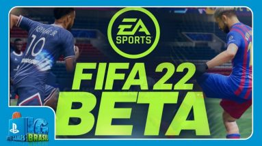 FIFA 22 - PSG vs Barcelona GAMEPLAY BETA PS4