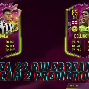 Fifa 22 Rulebreakers Team 2 Predictions!🤪🎃