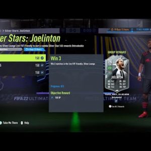 FIFA 22 SILVER STARS 74 SILVER JOELINTON OBJECTIVES REQUIREMENTS