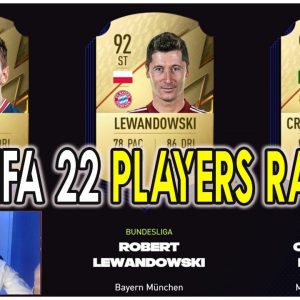 FIFA 22 | TOP PLAYERS RATINGS  REACTION & REVIEW