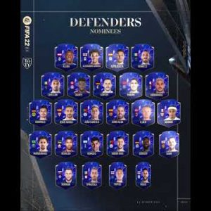 FIFA 22 TOTY Nominees Defenders and Goalkeepers