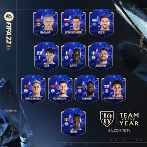 FIFA 22 TOTY VOTE(TEAM OF THE YEAR VOTE FIFA 22)