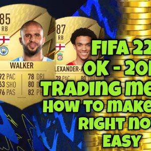 FIFA 22 Trading Method You Can Use To Make You Coins Right Now!