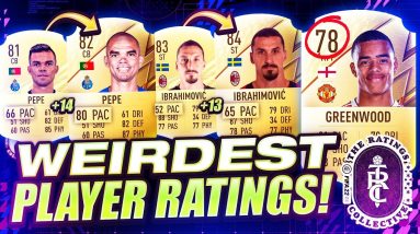 FIFA 22 Weirdest New Player Ratings!