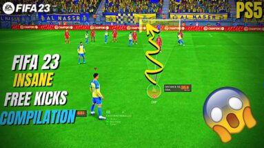 FIFA 23 Best FREE KICKS Compilation #1 PS5™