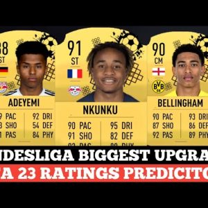 FIFA 23 | BUNDESLIGA RATING PREDICTIONS FT. NKUNKU, BELLINGHAM AND REUS
