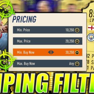 HOW TO MAKE 100K ON FIFA 23 FAST! *BEST SNIPING & TRADING FILTERS* (FIFA 23 BEST SNIPING FILTERS)