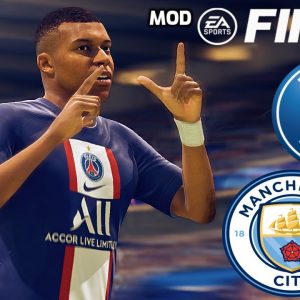 PSG vs MAN CITY FIFA 23 MOD PS5 Realistic Gameplay & Graphics Ultimate Difficulty Career