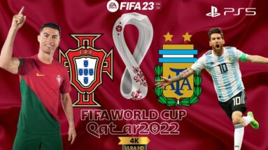 FIFA 23 - Portugal VS Argentina - CR7 | fifa 23 ps5 | MESSI