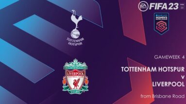 FIFA 23 Women's Super League - Gameweek 4: Tottenham Hotspur v Liverpool