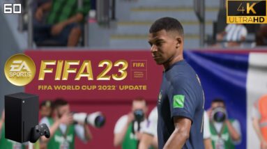 FIFA 23 World Cup Mode Xbox Series X 4k60fps