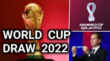 FIFA world cup 2022 draw . Qatar 2022 . Mundial draw results