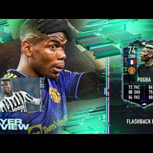 FLASHBACK POGBA PLAYER REVIEW | FIFA 22 Ultimate Team