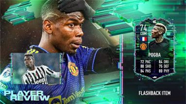 FLASHBACK POGBA PLAYER REVIEW | FIFA 22 Ultimate Team