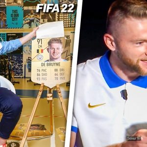 Footballers react to their FIFA 22 ratings