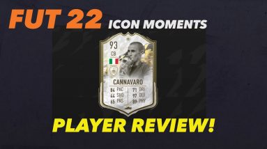 Fut 22 Player Review- 93 Cannavaro BEST End Game Icon CB??