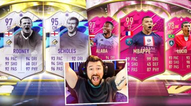 FUTTIES Team 4 is the BEST EVER! w/ 99 Mbappe, 97 Icon Rooney!