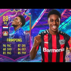 FUTURE STARS FRIMPONG REVIEW! RB 88 FRIMPONG PLAYER REVIEW FIFA 22