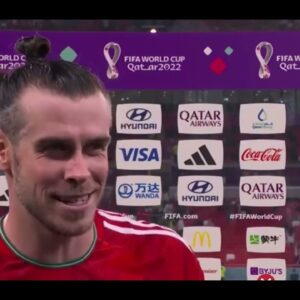 Gareth Bale post match interview | USA 1-1 Wales