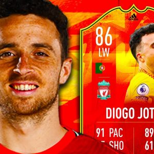 DIOGO! 🔥 86 NUMBERS UP JOTA PLAYER REVIEW - FIFA 22 ULTIMATE TEAM