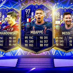 THIS IS WHAT I GOT IN 36,000 FIFA POINTS FOR TOTY ATTACKERS! #FIFA22 ULTIMATE TEAM