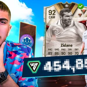 How Many FC Points Does 92 Zidane Cost?