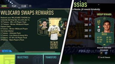 HOW TO CLAIM & USE WINTER WILDCARD SWAP TOKENS! #FIFA22 ULTIMATE TEAM