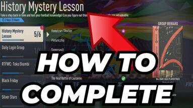 HOW TO COMPLETE HISTORY MYSTERY LESSON FIFA 23