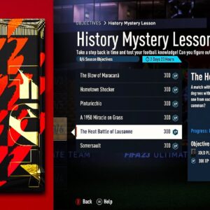 HOW TO COMPLETE HISTORY MYSTERY LESSON OBJECTIVES! FIFA 23