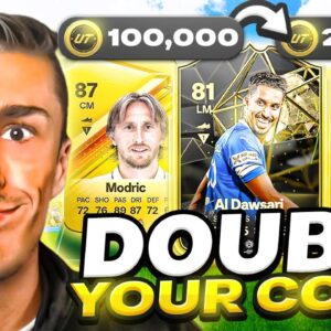 How To DOUBLE YOUR COINS in EAFC 24! | TRADING TO GLORY #4