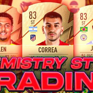HOW TO MAKE MILLIONS OF COINS CHEMISTRY STYLE TRADING! FIFA 22