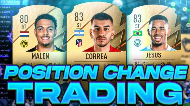 HOW TO MAKE MILLIONS OF COINS POSITION CHANGE TRADING! FIFA 22
