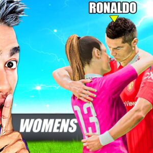 I SNUCK Ronaldo into Women's FIFA